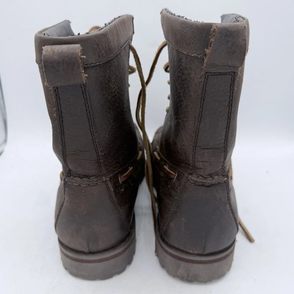 Polo Ralph Lauren Whitsand Genuine Leather Ranger Duck Boots Mens 7.5D Women's 9